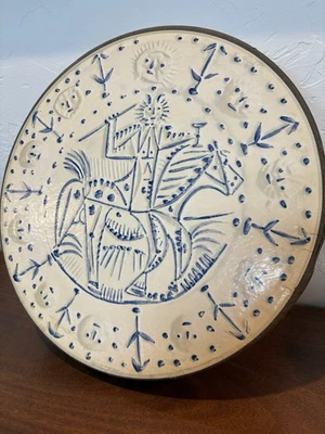 Pablo Picasso 'The Cavalier Springbok' Circular Puzzle 1965 Vintage - Image 1 of 3