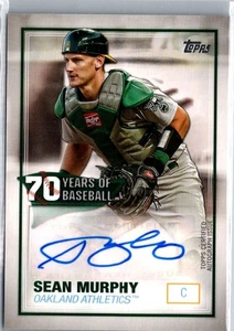 2021 Topps 70 Years of Baseball Auto Sean Murphy #70YA-SM Auto - Picture 1 of 2