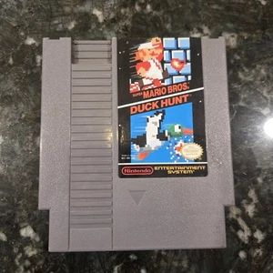 Super Mario Bros / Duck Hunt Nintendo NES Cartridge Only Video Game Luigi - Picture 1 of 9