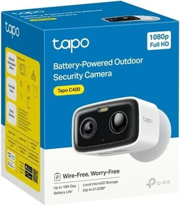 Tapo C400 Telecamera di Sicurezza a Batteria Senza Fili da Esterno, IP65 1080P Colore... - Foto 1 di 11
