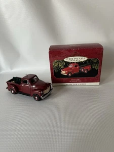 Hallmark All American Trucks Christmas Ornament 1953 GMC Red Pickup Truck 1997 - Bild 1 von 10