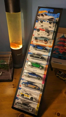 Hotwheels/Matchbox 1:64 Carded Display Case - Modular Design