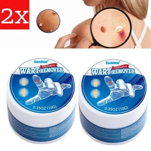 2pcs Wart Removal Body Warts Treatment Cream Foot Care Cream Skin Tag Remove r - Picture 1 of 12