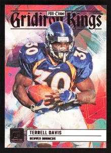 2023 Donruss #ATG-3 Terrell Davis All-Time Gridiron Kings - Bild 1 von 2