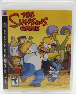 The Simpsons Spiel (Sony PlayStation 3 PS3, 2007) Brandneu Sealed! Selten! - Bild 1 von 5
