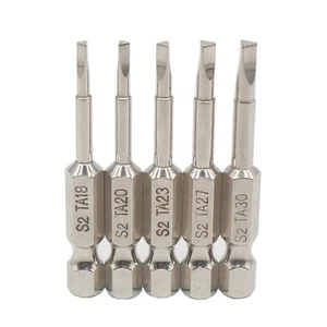 Premium Magnetic Triangle Head Screwdriver Bits for Industrial Use 5 Pcs Set - Picture 1 of 5