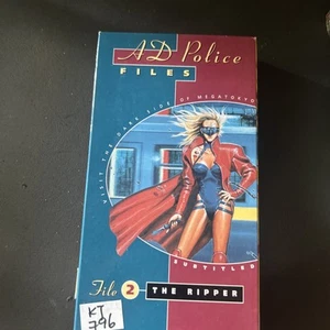 A.D. Police - File #2 The Ripper (VHS, 1990) - Picture 1 of 3