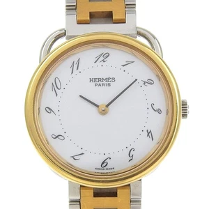 HERMES Arceau Uhren whiteDial Edelstahl Quarz Analoganzeige Damen - Bild 1 von 8