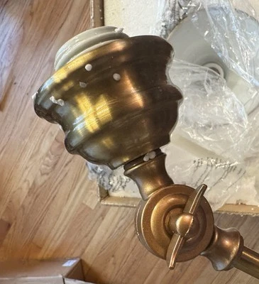 IKEA? Colgante Brazo Articulado Latón Intertek NUEVO, ¡Muy Genial! Foto 1 de 4