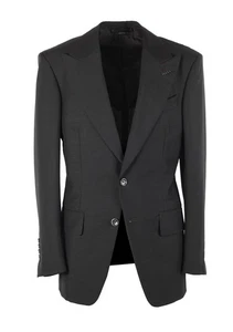 Abrigo deportivo negro Tom Ford Atticus talla 46/36R EE. UU. Chaqueta Blazer Nueva Con... - Imagen 1 de 7