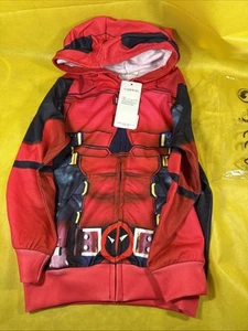 Jacket Boys SIZE 5/6 Years Old Marvel Long Sleeve Hoodie NEW AA3 - Picture 1 of 5