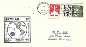 USA 1973 SPACE RELATED COVER SKYLAB II RECOVERY FORCE - Picture 1 of 1
