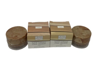 Corrector en crema Laura Geller Baked Radiance (0,21 oz/6 g) lote de 2 e individuales nuevo Foto 1 de 4