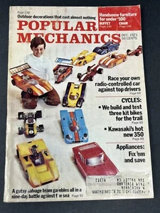 Popular Mechanics Magazine December 1971 Race Radio Controlled Car Against Top B - Picture 1 of 5