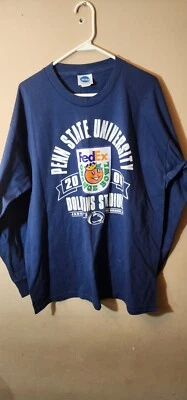 NWOT Vintage 2006 Blue Penn State Orange Bowl Long Sleeve Shirt Size XL  - Image 1 of 4