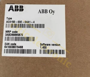 Nuevo convertidor de frecuencia ABB ACS150-03E-04A1-4 1,5 KW #H envío gratuito entrega rápida - Imagen 1 de 1