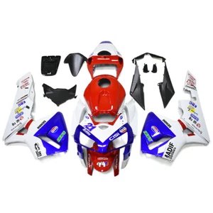 White Red Blue Fairings Kit for Honda CBRR600RR 2005 2006 F5 05 06 ABS Bodywork - Picture 1 of 9