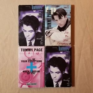 Tommy Page Cassette Single Cassingle NKOTB A Shoulder To Cry On NOT CD 12" Vinyl - Picture 1 of 10