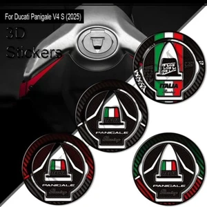 Suitable For Ducati Panigale V4 S V4S motorcycle fuel tank cap 3D sticker 2025 - Picture 1 of 5