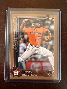 2025 Topps Series 1 - Ronel Blanco #341 Gold /2025 Houston Astros - Picture 1 of 2