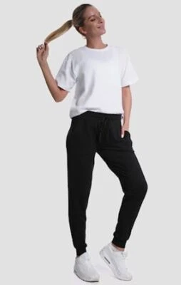 Women's Super Stretchy Comfort Jogger Sweatpants with Drawstring/Pockets - Image 1 of 4