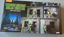 NECA TMNT Movie SDCC Street Scene Diorama New Sealed Ninja Turtles RARE