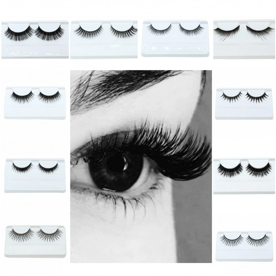 1 Pair Artificial Eyelashes False Eyelashes Eyelash Extension - Image 1 of 1