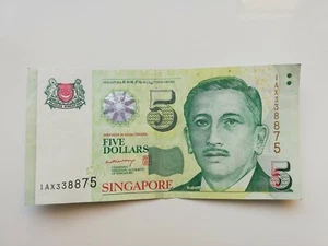 SINGAPORE 5 Dollars 5 DollarsOTTIME CONDIZIONI - Imagen 1 de 2