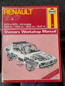 Haynes Manual 763 - Renault 15 & 17 - Picture 1 of 3