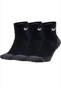 Nike Everyday Max Cushioned Ankle Socks Crew 3 Pair Mens/ Womens Small - Picture 1 of 3