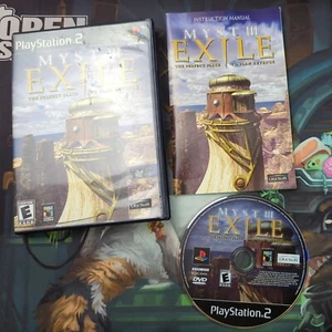 MYST III 3 EXILE PlayStation 2 PS2 Etiqueta Negra Completo CIB Probado Juego - Imagen 1 de 9