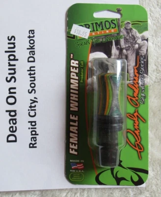 Primos  Predator Call Mouth Randy Anderson Female Whimper 367  NEW COYOTE - Image 1 of 3