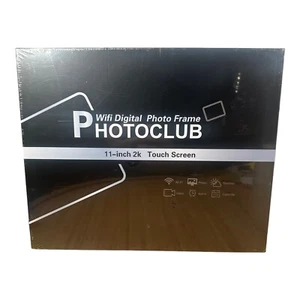 wifi Smart Digital Picture Frame 11 In touch screen weather alam Photo Club 2K - Picture 1 of 9