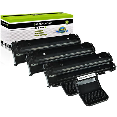 Cartucho de tóner 3PK ML-2010D3 compatible para SAMSUNG ML-2010 2510 2570 2571N Foto 1 de 4