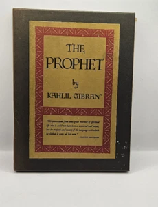 The Prophet Hardcover Kahlil Gibran 1983 Knopf - Picture 1 of 7