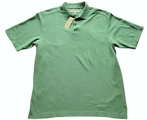 Tommy Bahama Marlin Rossi Mountain Green Polo Mens Large NEW