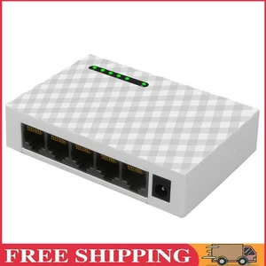 5 Port 1000M Gigabit Network Switch RJ45 LAN Desktop Ethernet Shunt (EU) - Afbeelding 1 van 6