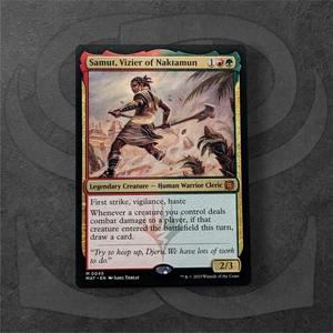 Samut, Vizier of Naktamun • Mythic Human Warrior Cleric • MOM the Aftermath MAT - Picture 1 of 2