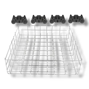 Whirlpool W10311986 Dishwasher Lower Dishrack Assembly Basket 20.5”x 20”x 6” - Picture 1 of 6