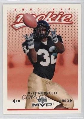 2003 Upper Deck MVP Rookie Ovie Mughelli #350 Rookie RC - Image 1 of 2