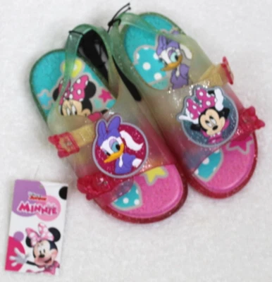 Sandalias Disney Junior Minnie Mouse Daisy Jelly Brillo Correa Ajustable Niñas 10 Foto 1 de 4