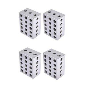 2 Matched Pair 0.0002" 2-3-4 234 Blocks 23 Holes Machinist Jig Ultra Precision - Picture 1 of 12
