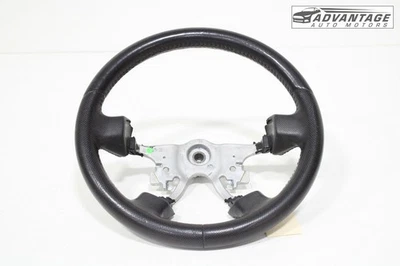 2006-2010 HUMMER H3 LEFT DRIVER SIDE COLUMN STEERING GEAR WHEEL BLACK OEM - Image 1 of 4