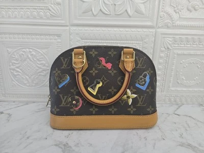 Pre-owned Authentic Louis Vuitton Alma BB 25cm Width vegetation repainted - Image 1 of 4