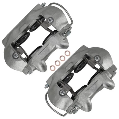 Conjunto de pinza de freno delantera 184400 184401 para Ford Mustang 1965-1966 18-4400 Foto 1 de 4