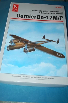Hobby Craft HC1603 - Dornier Do-17M/P  scala 1/48 - Immagine 1 di 2