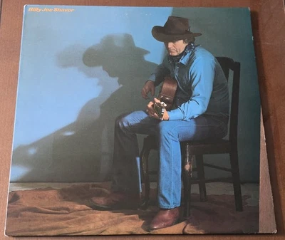 BILLY JOE SHAVER s/t VINYL LP COLUMBIA 37959 (1982) LYRIC INNER - SCARCE PROMO - Image 1 of 4