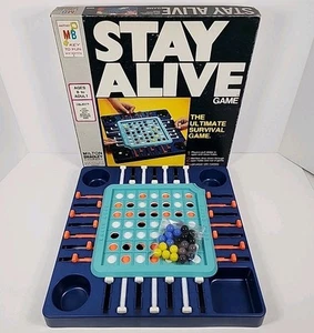 Stay Alive Marble Spiel 100% Komplett Ultimate Survival Game Vintage 1971 MB - Bild 1 von 17