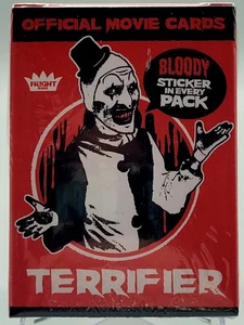 TERRIFIER FACTORY BOX MOVIE TRADING CARD SET FRIGHT RAGS SEALED COMPLETE NEW - Picture 1 of 2