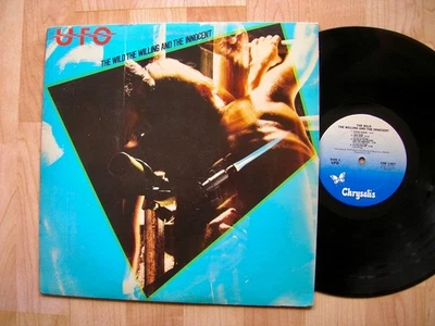 UFO the wild the willing and innocent Chrysalis PROMO orig 1981 heavy prog NM - Image 1 of 2